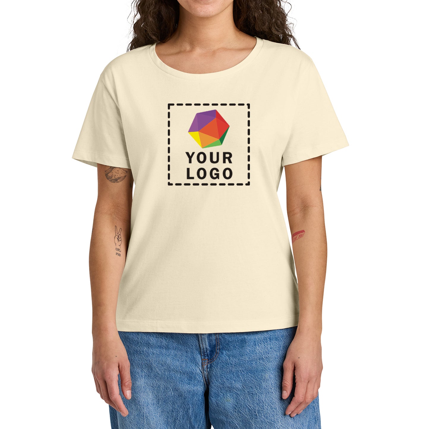 Stanley/Stella Women’s Custom Printed Stella Serena Scoop Neck Tee - SXW008