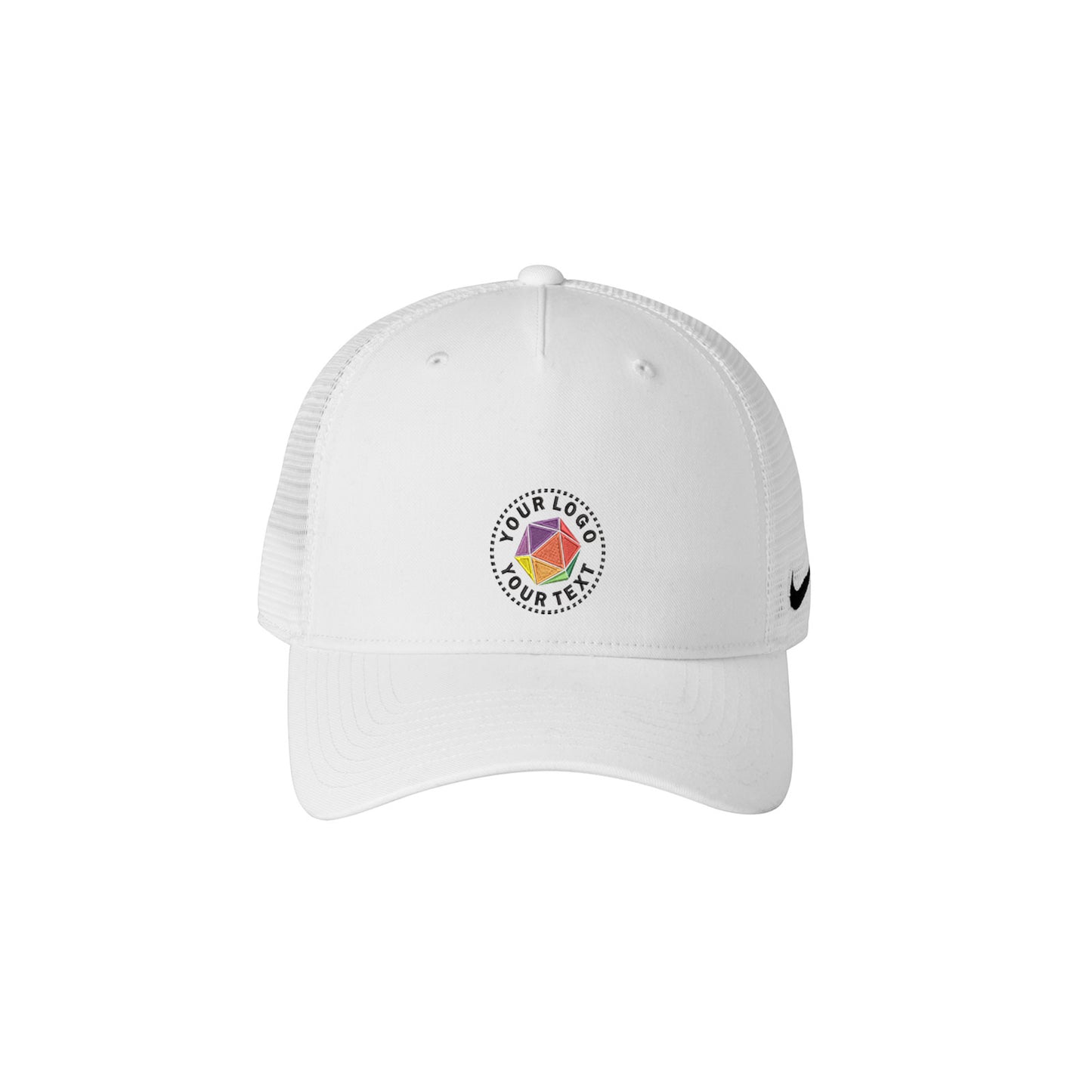 Nike Custom Embroidered Snapback Mesh Trucker Cap - NKFN9893