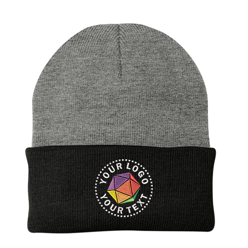 Port & Company® Custom Embroidered Knit Cap - CP90
