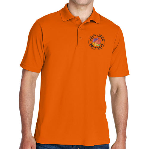 CORE365 Men's Origin Performance Custom Embroidered Piqué Polo - 88181