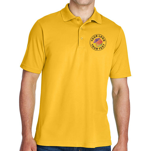 CORE365 Men's Origin Performance Custom Embroidered Piqué Polo - 88181