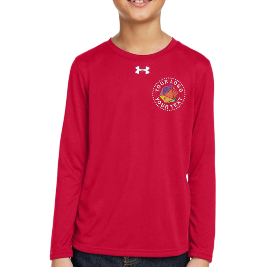 Under Armour Custom Embroidered Youth Tech™ Team Long Sleeve T-Shirt - 1377488