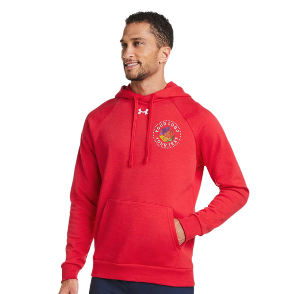 Under Armour Custom Embroidered Men's Rival Fleece Hooded Sweatshirt - 1379757