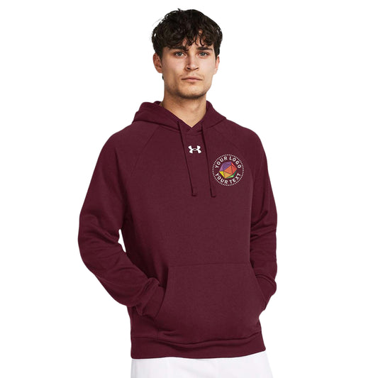 Under Armour Custom Embroidered Men's Rival Fleece Hooded Sweatshirt - 1379757