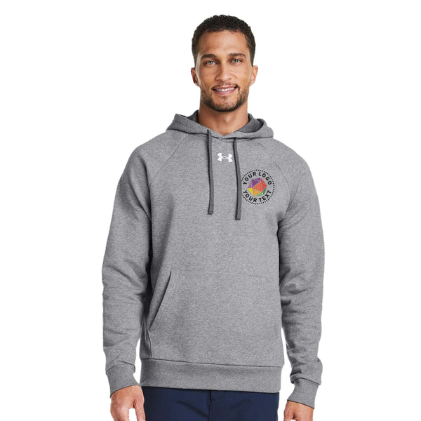 Under Armour Custom Embroidered Men's Rival Fleece Hooded Sweatshirt - 1379757