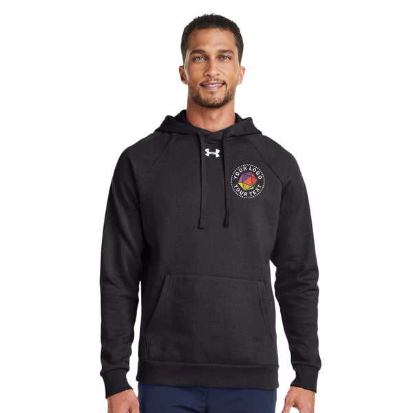 Under Armour Custom Embroidered Men's Rival Fleece Hooded Sweatshirt - 1379757
