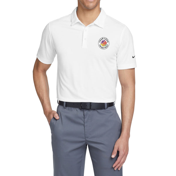 Nike Dri-FIT Vertical Mesh Custom Embroidered Polo - 637167