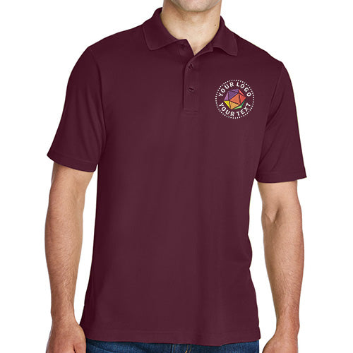 CORE365 Men's Origin Performance Custom Embroidered Piqué Polo - 88181