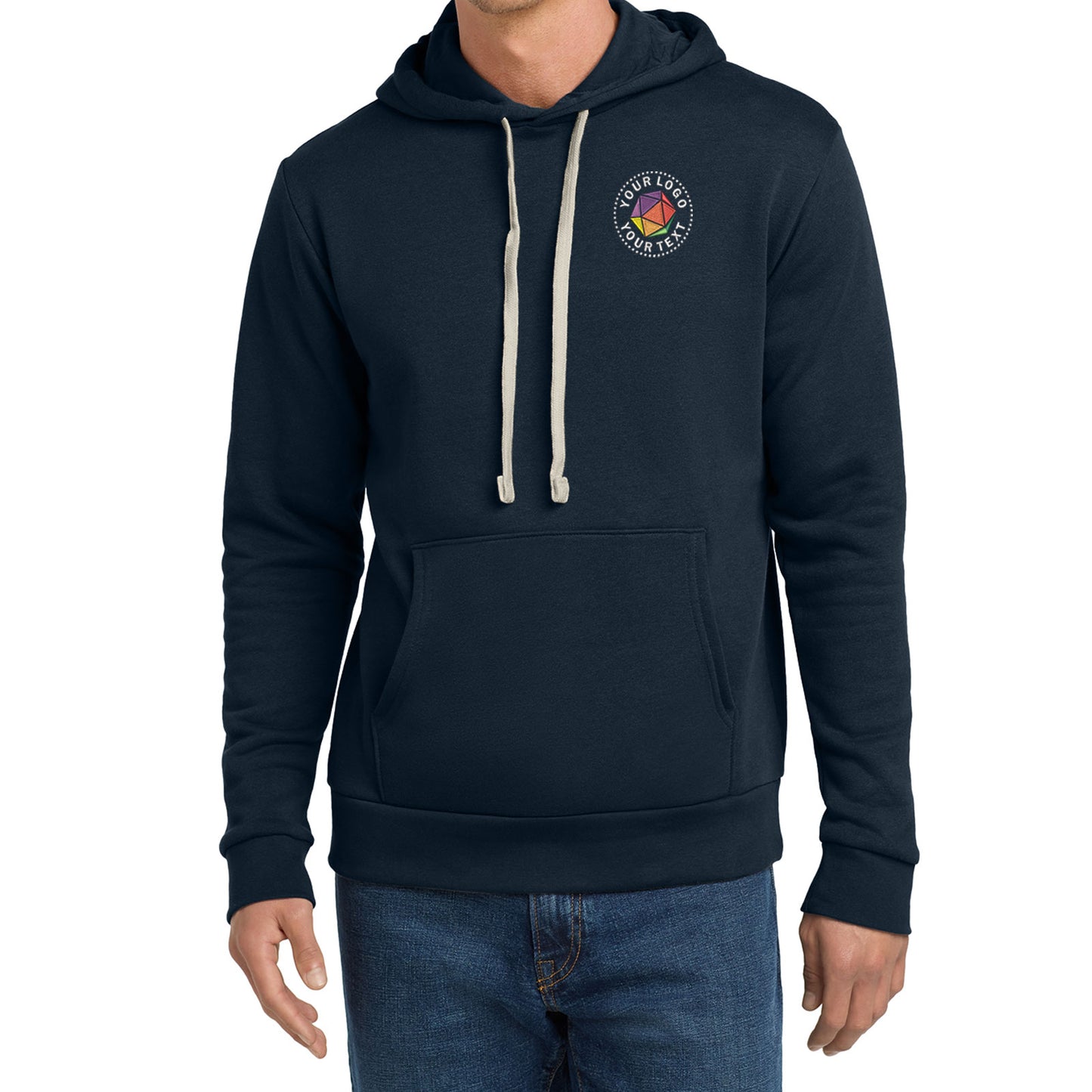 Next Level Apparel® Custom Embroidered Adult Santa Barbara Pullover Hoodie - NL9303