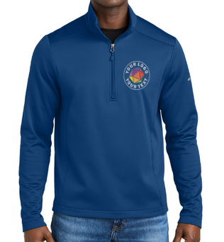 Eddie Bauer® Custom Embroidered Smooth Mid Layer Fleece 1/2-Zip - EB2360