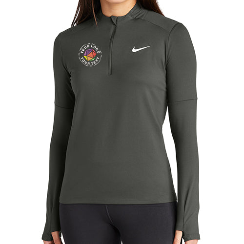 Nike Women's Dri-FIT Custom Embroidered Element 1/2-Zip Top - NKDH4951