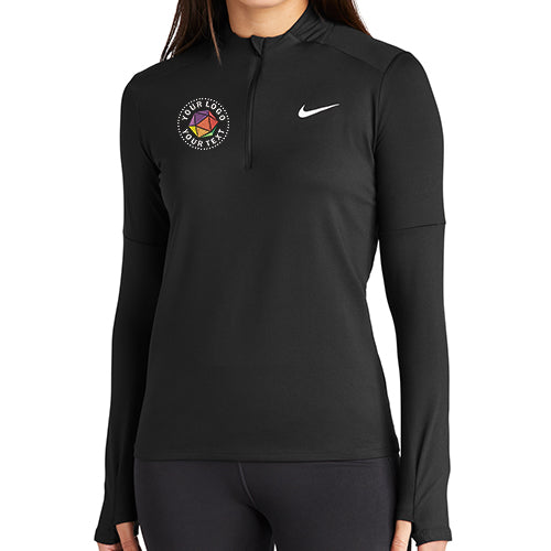 Nike Women's Dri-FIT Custom Embroidered Element 1/2-Zip Top - NKDH4951