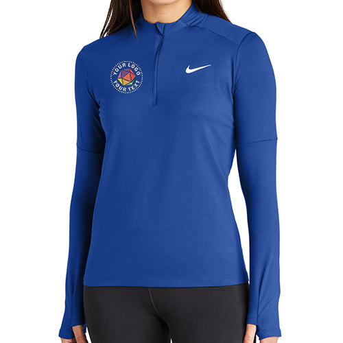 Nike Women's Dri-FIT Custom Embroidered Element 1/2-Zip Top - NKDH4951