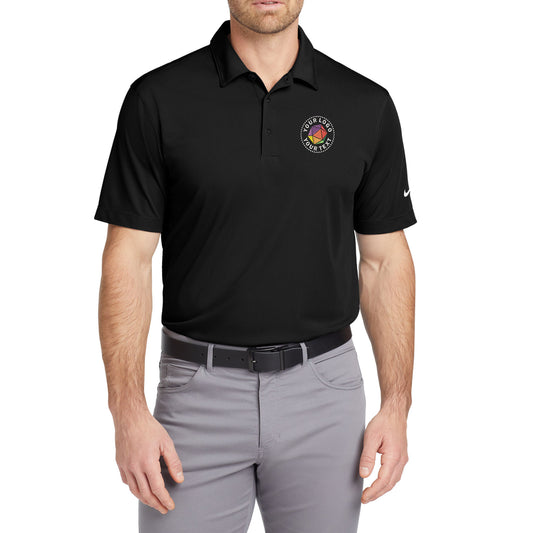 Nike Dri-FIT Vertical Mesh Custom Embroidered Polo - 637167
