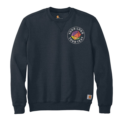 Carhartt® Custom Embroidered Midweight Crewneck Sweatshirt- CTK124