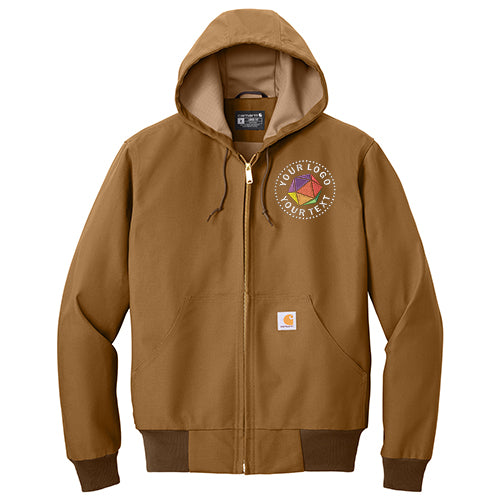 Carhartt® Custom Embroidered Thermal-Lined Duck Active Jac - CT106678