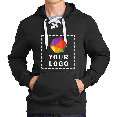 Sport-Tek® Custom Printed Lace Up Pullover Hooded Sweatshirt - ST271