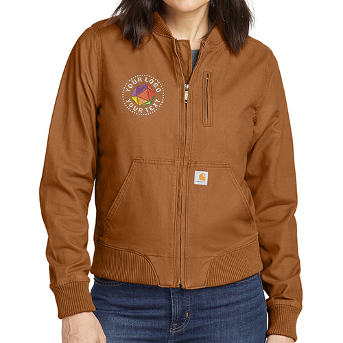 Carhartt® Custom Embroidered Women’s Rugged Flex® Crawford Jacket - CT102524