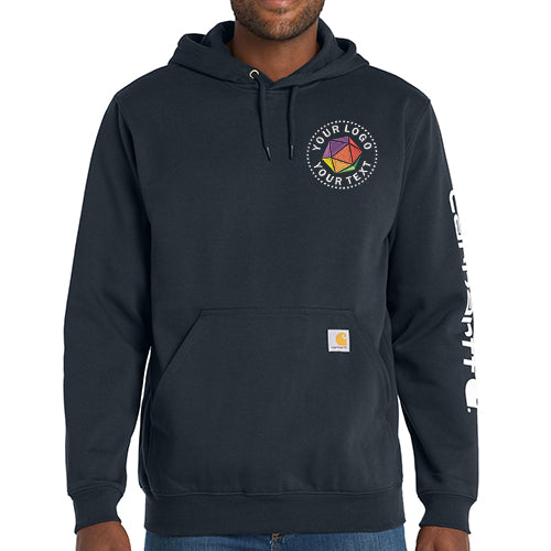 Carhartt® Custom Embroidered Midweight Hooded Logo Sweatshirt - CTK288