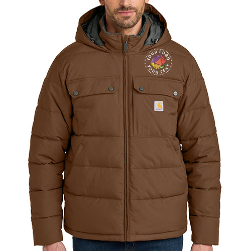 Carhartt® Custom Embroidered Montana Insulated Hooded Jacket - CT107082