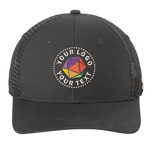 Carhartt® Custom Embroidered Canvas Mesh Back Cap - CT105298