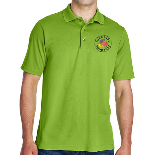CORE365 Men's Origin Performance Custom Embroidered Piqué Polo - 88181