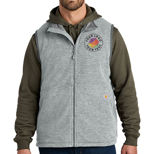Carhartt® Custom Embroidered Textured Fleece Vest - CT106418