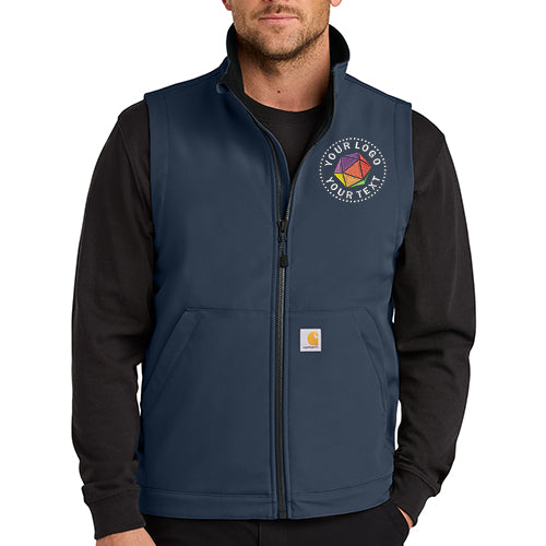 Carhartt® Rain Defender® Custom Embroidered Soft Shell Vest - CT106439