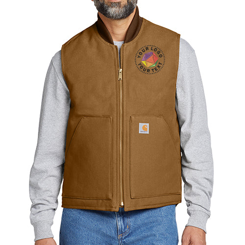 Carhartt® Custom Embroidered Duck Vest - CT106676