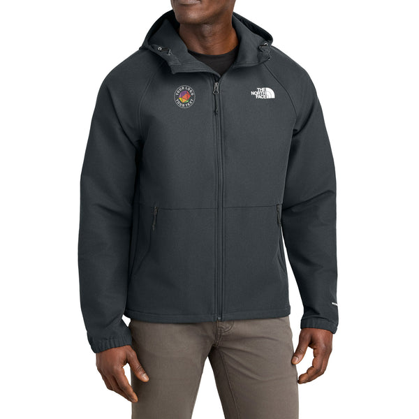 The North Face® Custom Embroidered Barr Lake Hooded Soft Shell Jacket - NF0A8BUF