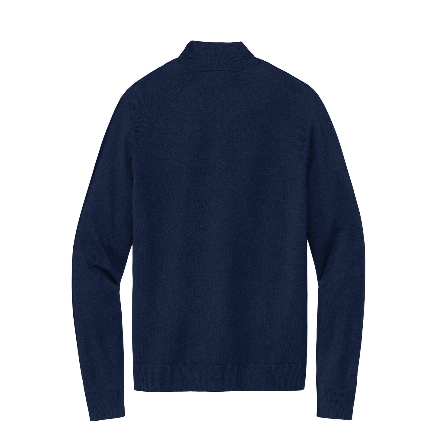 Brooks Brothers® Custom Embroidered Cotton Stretch 1/4-Zip Sweater - BB18402