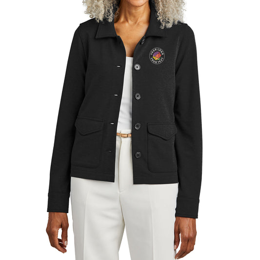Brooks Brothers® Custom Embroidered Women’s Mid-Layer Stretch Button Jacket - BB18205