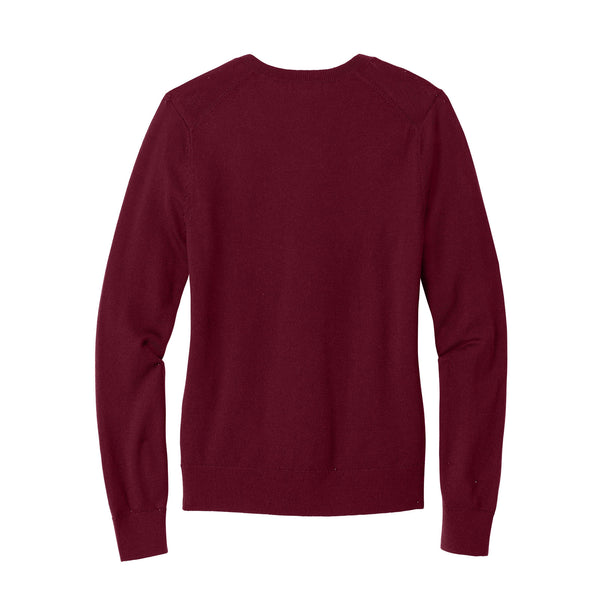 Brooks Brothers® Custom Embroidered Women’s Washable Merino V-Neck Sweater - BB18411