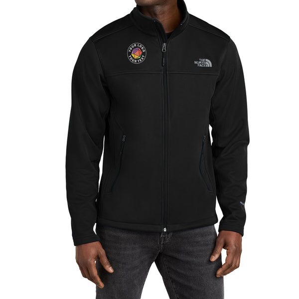 The North Face® Chest Logo Ridgewall Soft Shell Custom Embroidered Jacket - NF0A88D5