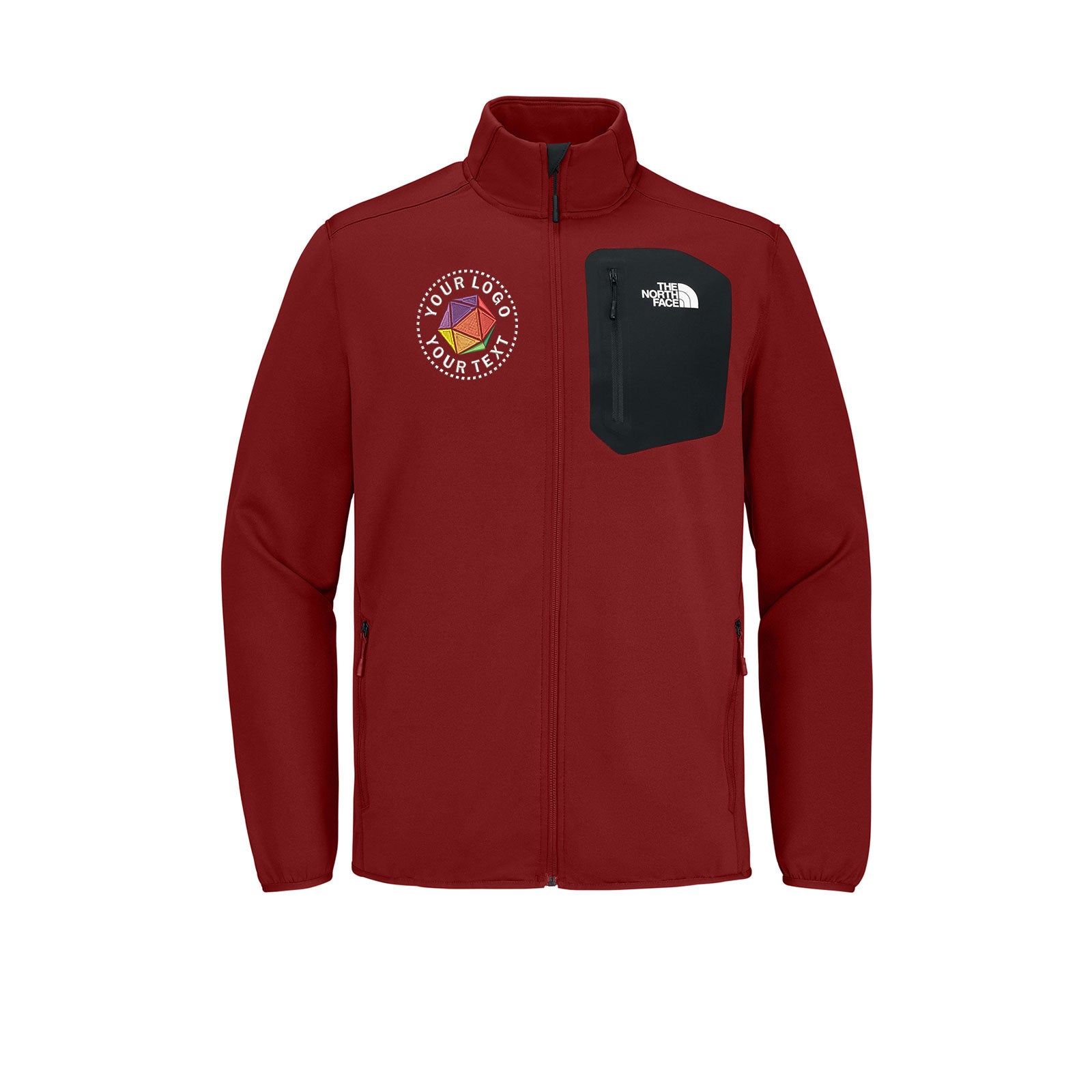 The North Face® Custom Embroidered Dove Creek Full-Zip Fleece Jacket - NF0A8FQN