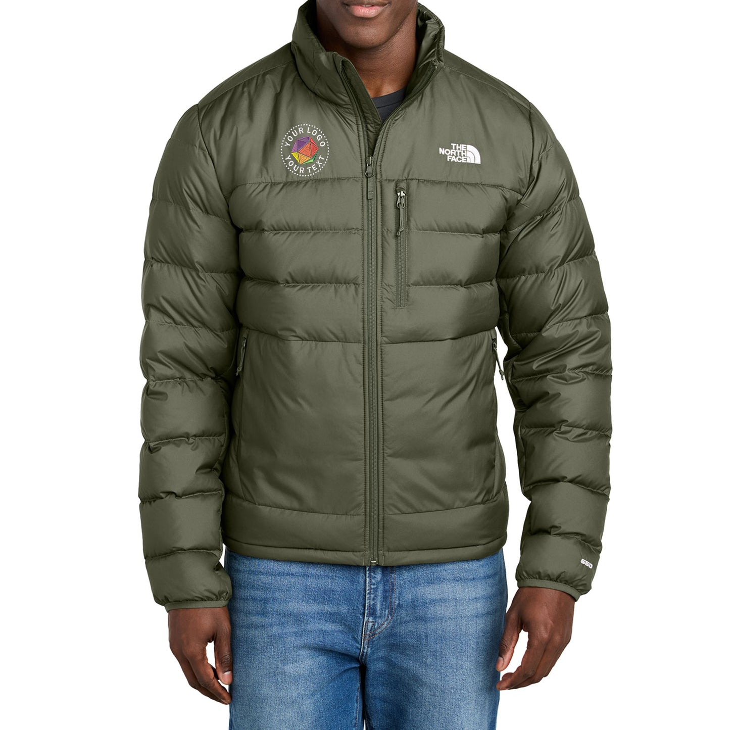 The North Face® Custom Embroidered Down Hybrid Jacket - NF0A7V4F