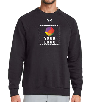 Under Armour Custom Printed Men's Rival Fleece Crewneck Sweatshirt - 1379755