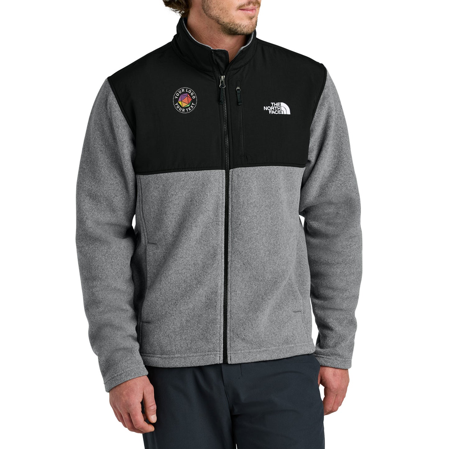 The North Face® Custom Embroidered Highest Peak Full-Zip Fleece Jacket - NF0A8BUQ