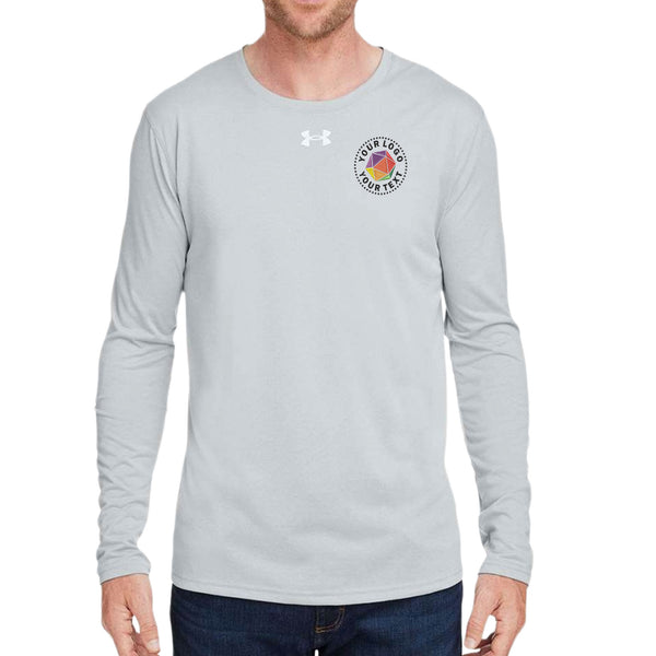 Under Armour Custom Embroidered Men's Team Tech™ Long Sleeve T-Shirt - 1376843