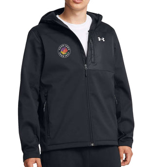 Under Armour Custom Embroidered Men's ColdGear® Infrared Shield 2.0 Hooded Jacket - 1371587