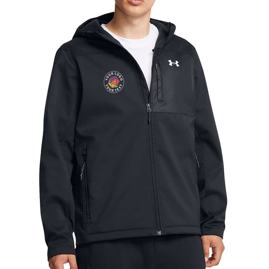 Under Armour Custom Embroidered Men's ColdGear® Infrared Shield 2.0 Hooded Jacket - 1371587