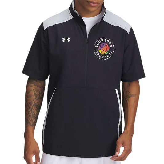 Under Armour Custom Embroidered Men's Motivate 3.0 Short Sleeve Half-Zip - 1389612