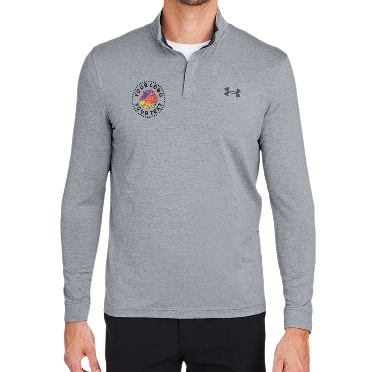 Under Armour Custom Embroidered Men's Playoff Quarter-Zip Pullover - 1370155