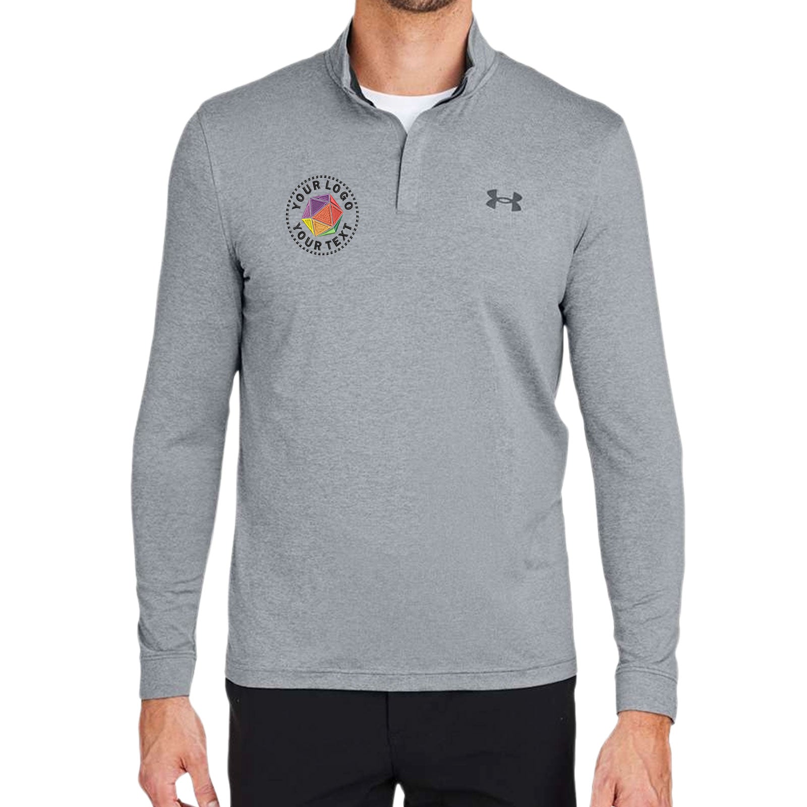 Under Armour Custom Embroidered Men's Playoff Quarter-Zip Pullover - 1370155