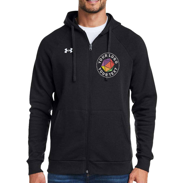 Under Armour Custom Embroidered Men's Rival Fleece Full-Zip - 1379767