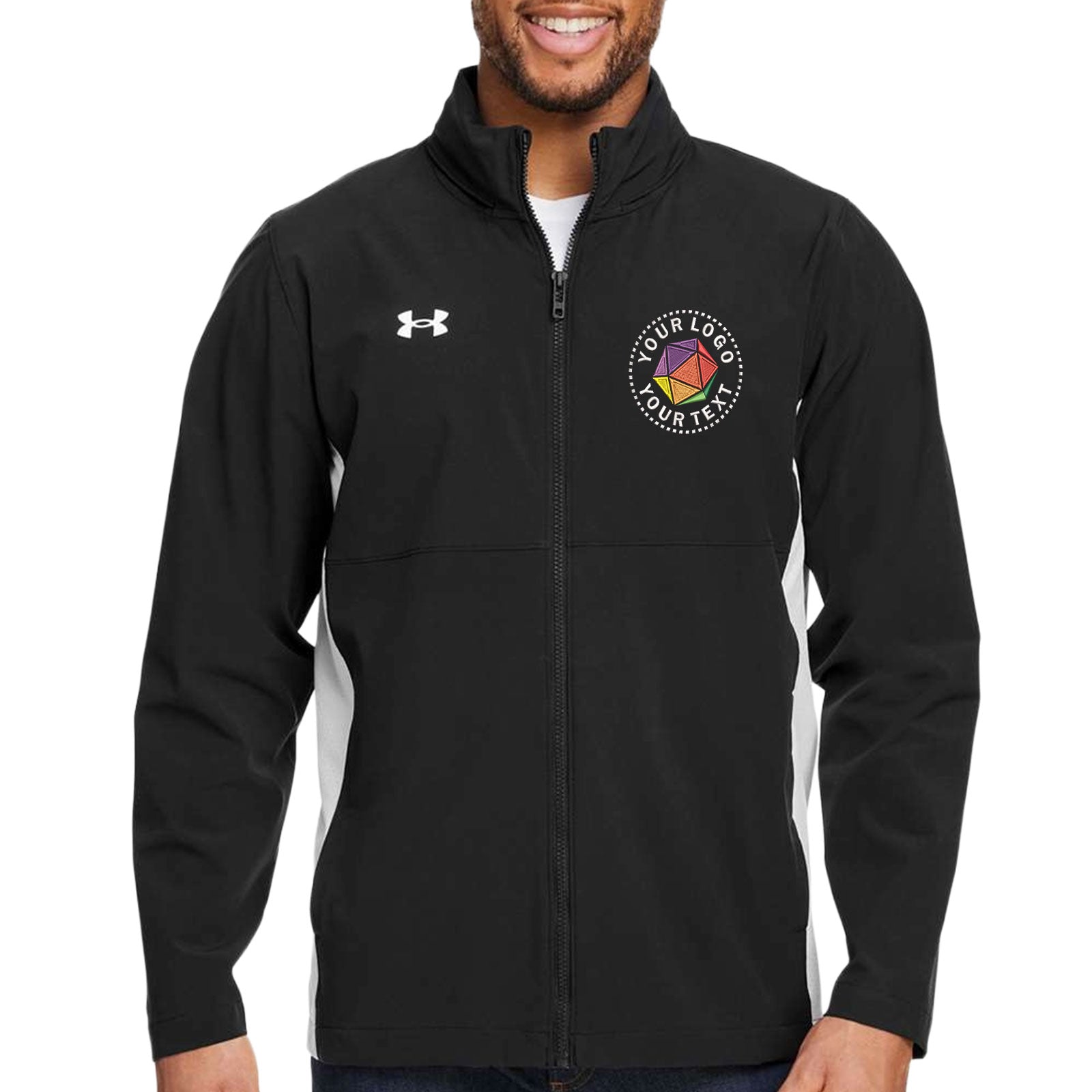 Under Armour Custom Embroidered Men's Rival Stretch Jacket - 1390159