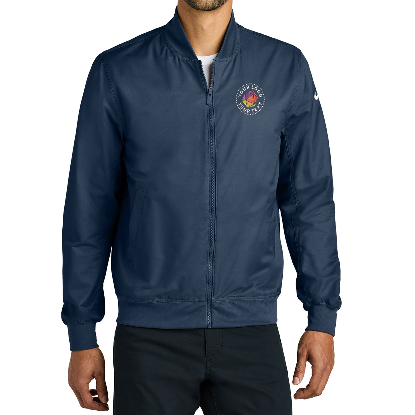 Nike Custom Embroidered Bomber Jacket - NKFQ4759