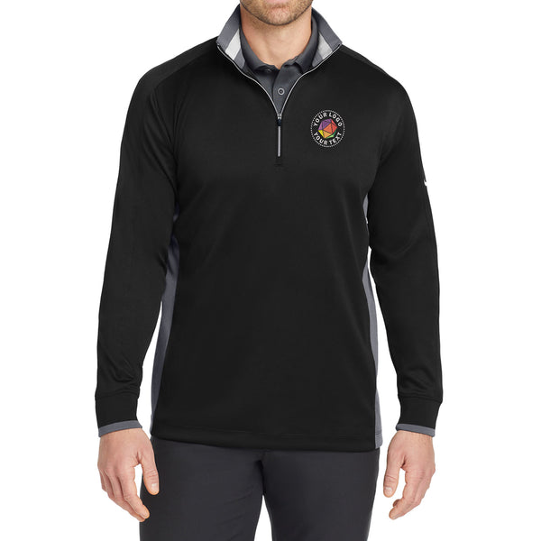 Nike Custom Embroidered Dri-FIT 1/2-Zip Cover-Up - 578673