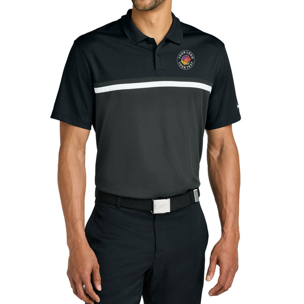 Nike Custom Embroidered Dri-FIT Victory Colorblock Polo - NKFQ3968
