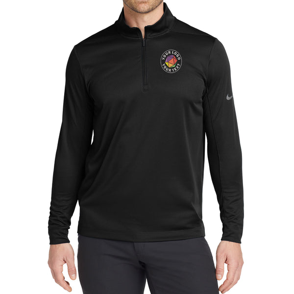 Nike Custom Embroidered Dry 1/2-Zip Cover-Up - NKBV6044